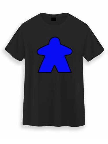 Blue Meeple Short Sleeved T-shirt